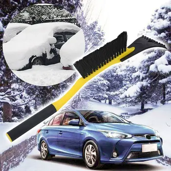 

2-in-1 Brush Ice Shovel Remove Frost Snow Scraper Car Windshield Ice Scraper