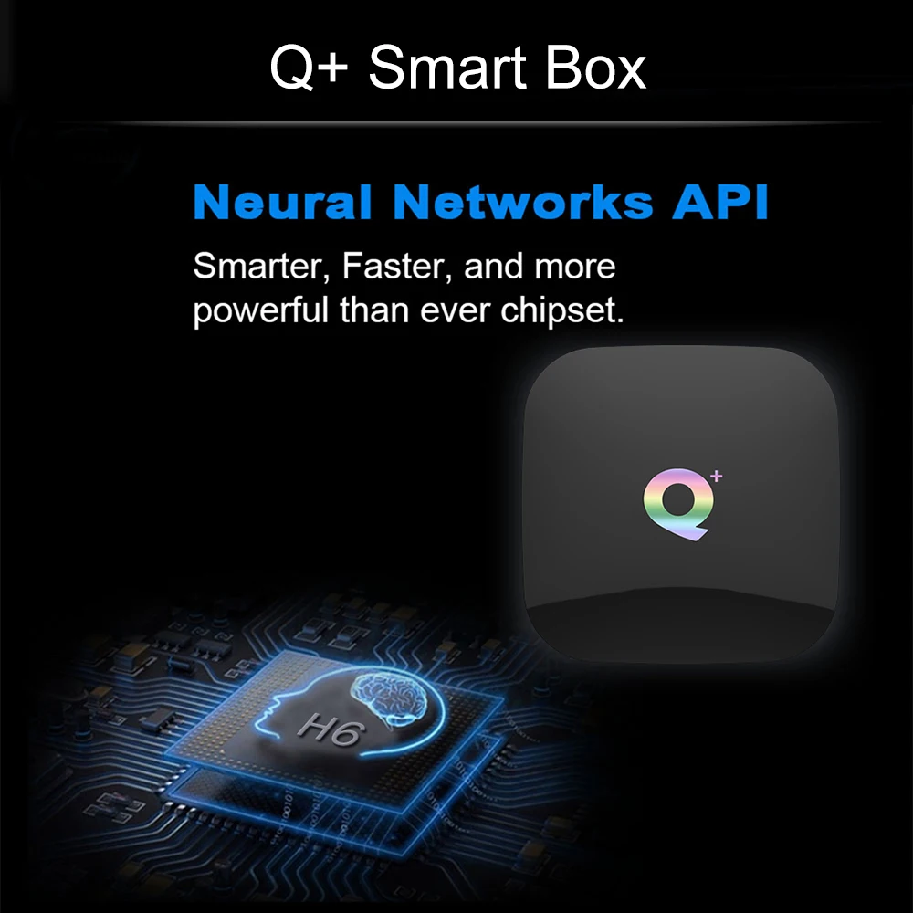  Allwinner H6 6K Smart TV Box Android 9.0 4GB 64GB 32GB Quad Core USB3.0 Playstore Youtube Q Plus Wi