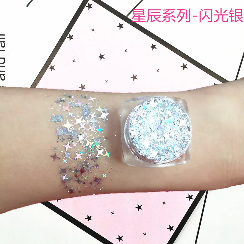 Блестящая блестящая жидкая краска для лица Maquiagem Eye Pigmento Para Os Olhos Mermaid Cream хайлайтер Осветляющий макияж блеск для глаз
