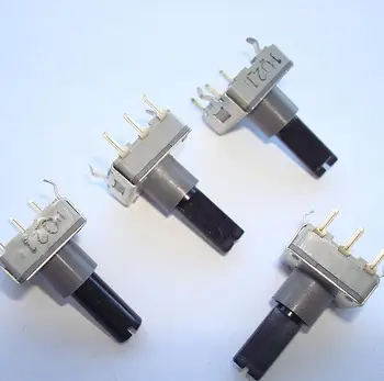 

5pcs/lot Everbest switch encoder 16 type 12 positioning 12 pulse number shaft length 20MM washing machine rotary switch