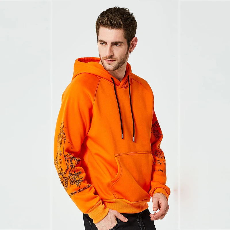 

Hooded Sweatshirt Man Fashion Trend Print Hoodie Male Streetwear Hip Hop Clothing Fleece Warm Autumn Winter 2020 New Plus Size