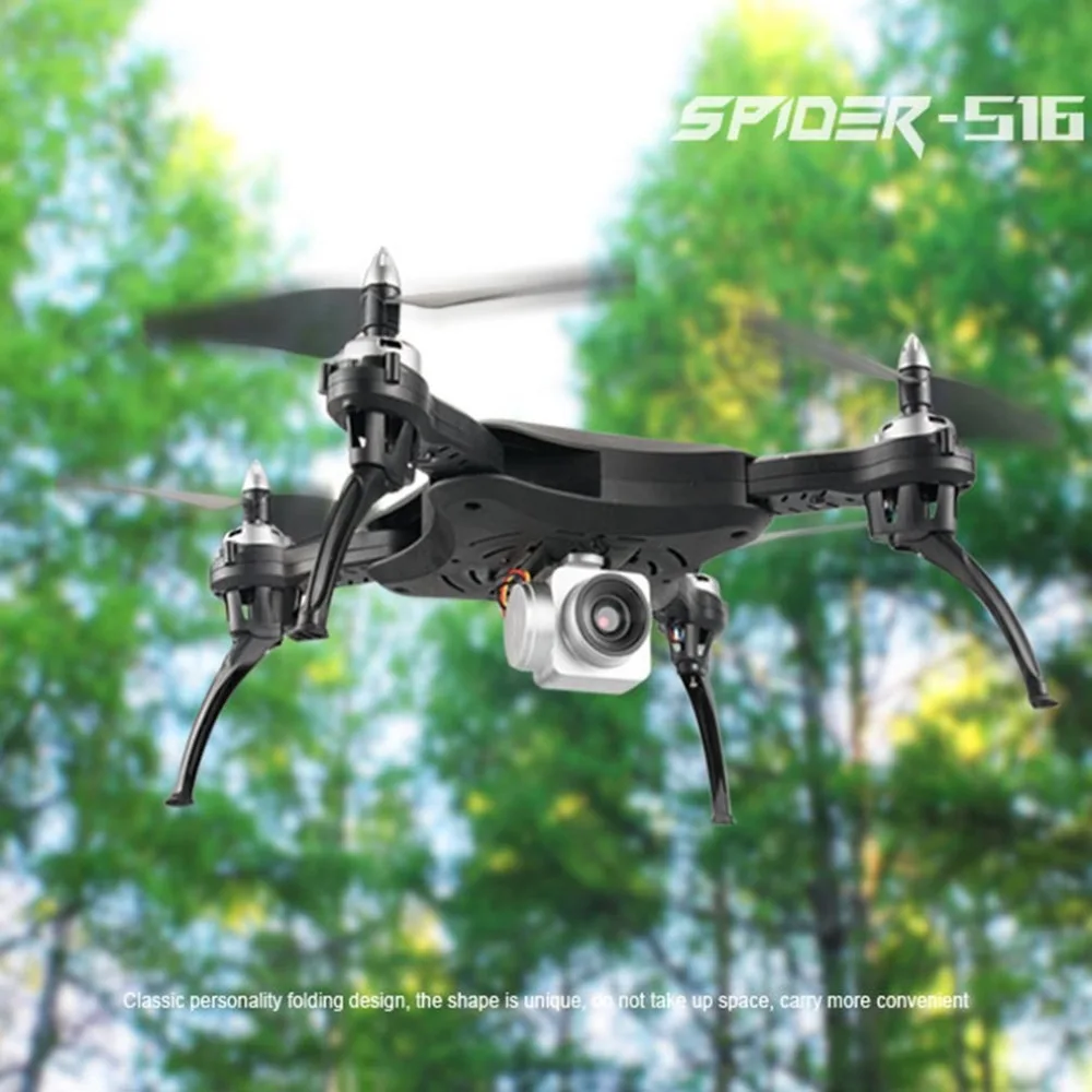 S16 ABS Безголовый режим RC Квадрокоптер WiFi fpv 4CH портативный четырехосевой вертолет приложение Голосовое управление высота Удержание складной Дрон