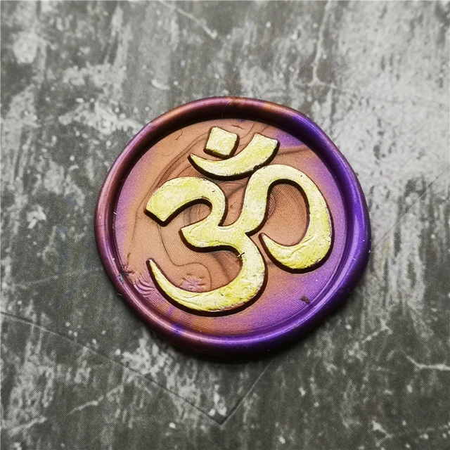 Om symbol stamps