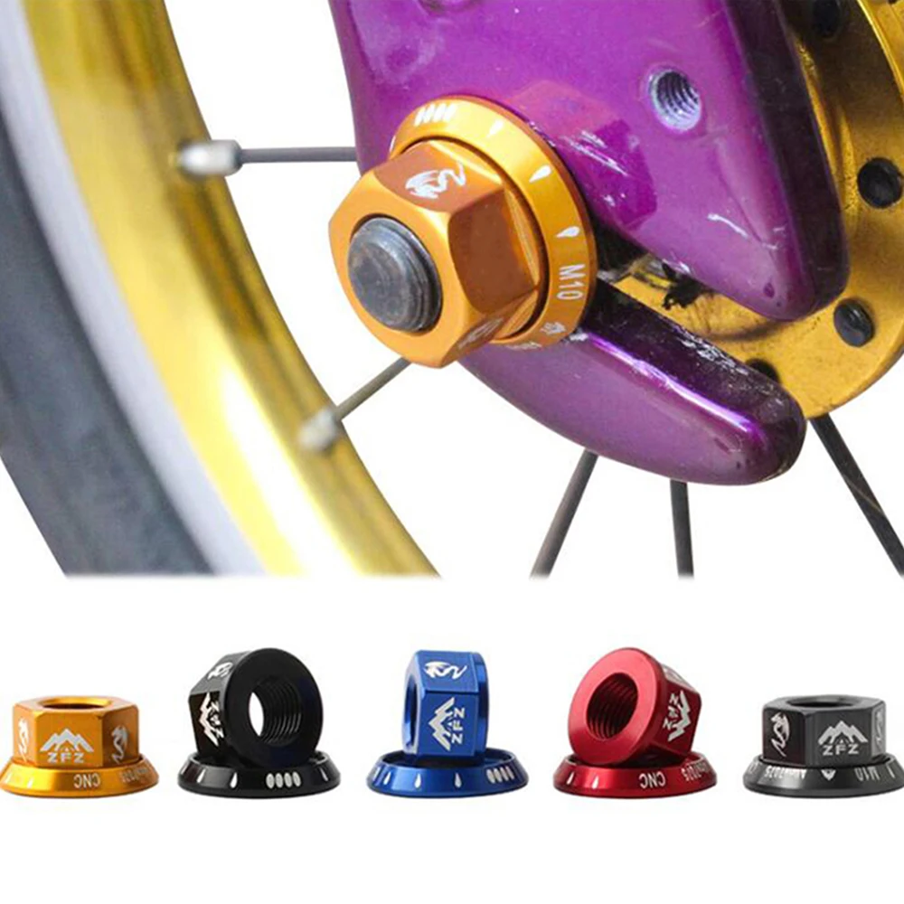 2 Pcs/set Bicycle Wheel Nuts Bike Hub Nuts M10 Fixed Gear Screw Bolt Fastener For MTB Road Bike Aluminum Alloy Bicycle Hub Nuts 2 Pcs/set Bicycle Wheel Nuts Bike Hub Nuts M10 Fixed Gear Screw Bolt Fastener For MTB Road Bike Aluminum Alloy Bicycle Hub Nuts