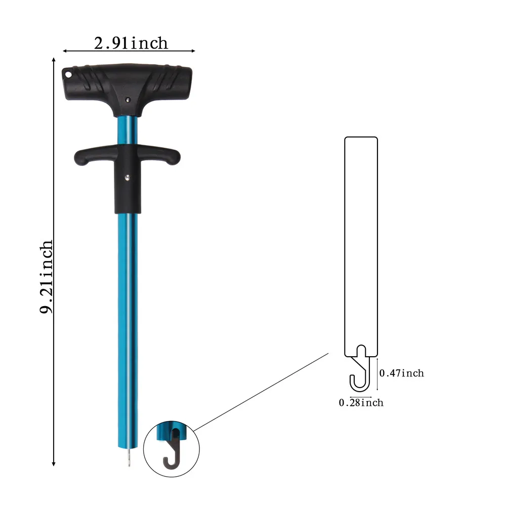 2 шт. из Нержавеющей Стали Рыбий использование scirssor алюминиевая трубка устройство для снятия крючка многофункциональные рыболовные плоскогубцы крюк экстрактор комплект оснастки