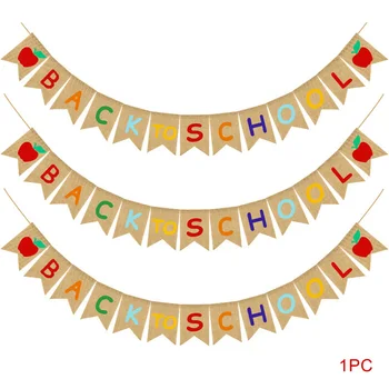 

Party Supplies Students Blackboard Back To School Foldable Classroom Decor Photo Props Celebration Hanging Banner Door Wall