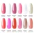 Lghzlink Маникюрный набор для Ногтей Poly uv gel Kit Builder Gel Nail Brush Soak off Quick Building Finger Extension Camouflage Nails