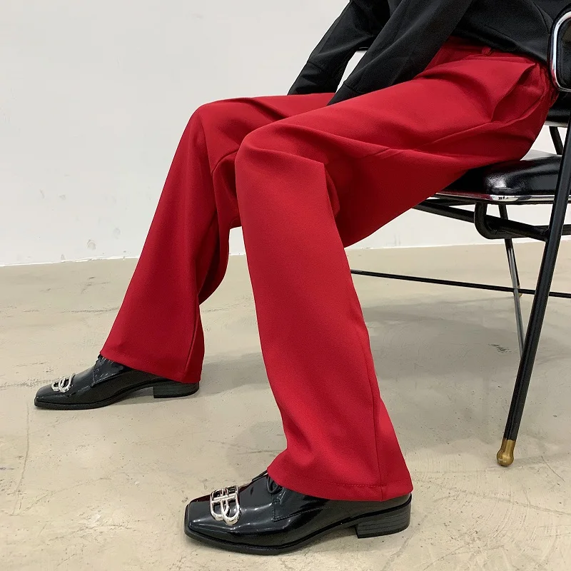 

Men's casual trousers 2020 spring and summer new loose wide-legged wild trousers young personality fashion trend men's clothing