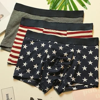 Classic prints cotton Boxer Shorts (3 pcs/ pack )