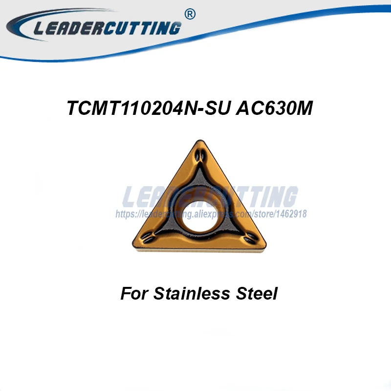 TCMT110204N-SU AC630M TCMT16T304-SU AC820P AC530U * 10 шт. поворотные твердосплавные вкладыши для