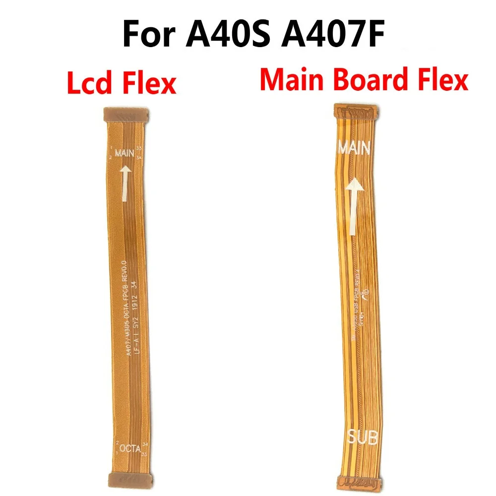 

Main Board Mainboard Motherboard LCD Connector Flex Cable For Samsung Galaxy A40S A407F