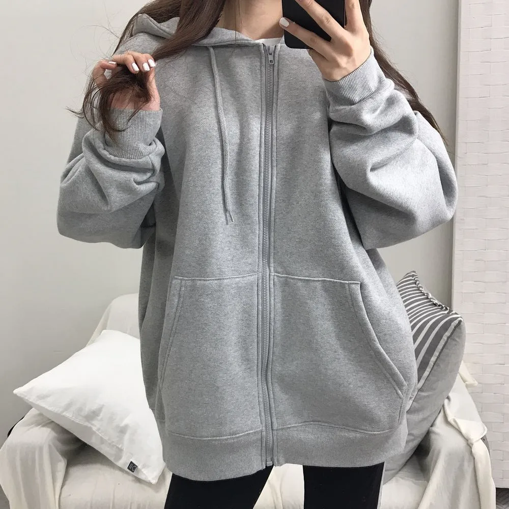 

Hooded Casual Running Sportswear Jacket sweatshirt Women Autumn Winter New Fashion Cotton Sports Top
