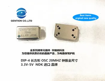 

10pcs 100% orginal new Straight plug active clock vibration rectangular DIP-4 full size 20M 20MHZ 20.000MHZ imported NDK