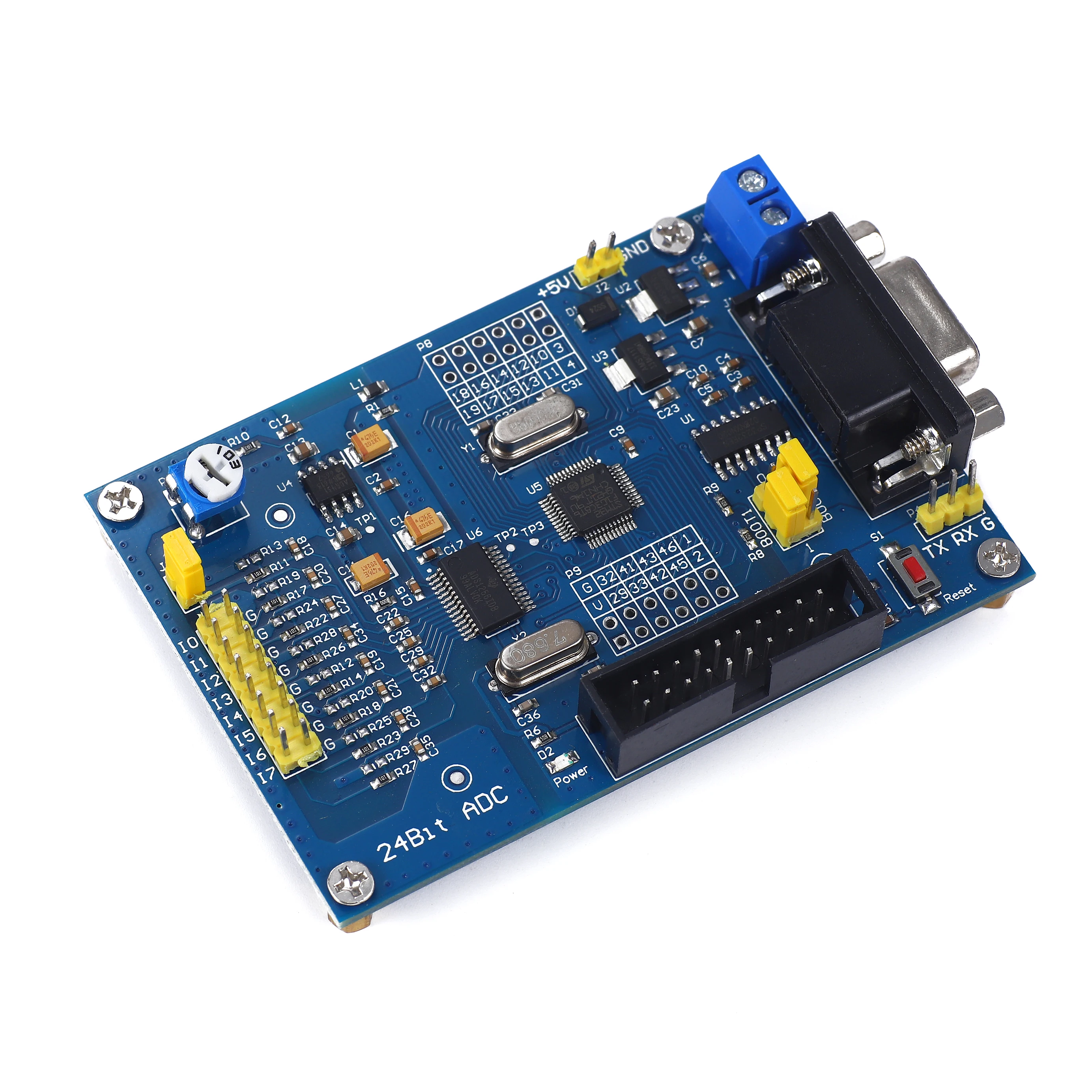 Модуль сбора данных высокой точности ADS1256 + STM32F103C8T6 новая обучающая плата 24 бит
