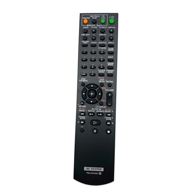 Replacement Dvd Theater System Remote Control For Sony Rm-adu004 Rm-adu006  Rm-adu008 148057111 Adu009 Dav-dz260 Remote Control - Remote Control -  AliExpress