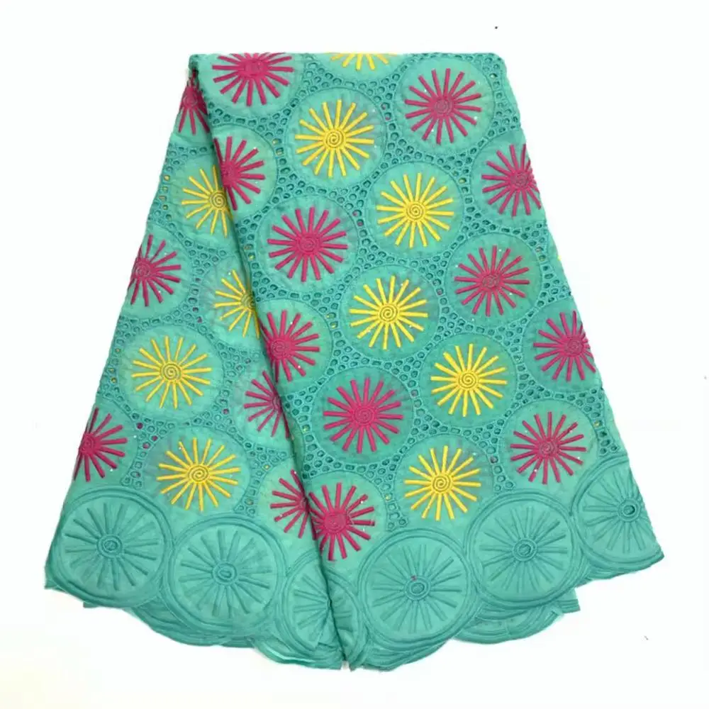 Best Selling Swiss Voile Laces African Fabric green Nigerian French High Quality Nigeria Tulle Cord Lace | Дом и сад