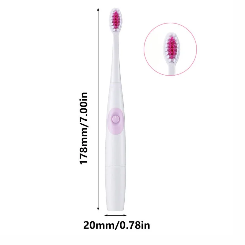 Acoustic Wave Electric Toothbrush Automatic Sonic Tooth Brush Waterproof Tooth Cleaner Tool with Brush Head Acoustic Wave Electric Toothbrush Automatic Sonic Tooth Brush Waterproof Tooth Cleaner Tool with Brush Head