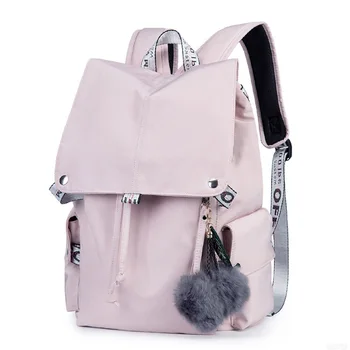 

Fashion New Backpack Simple and casual Women Backpack Waterproof Shoulder Bags Teen Girl School bag Mochilas Female Student