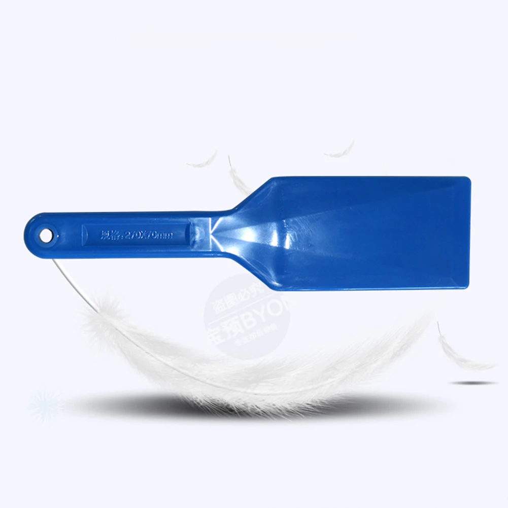 

4Pcs Non Stick Shovel Durable Oil Paint Ink Spatulas Lightweight Safe Tools Kitchen DIY Round Corner Screen Printing Scraper Set