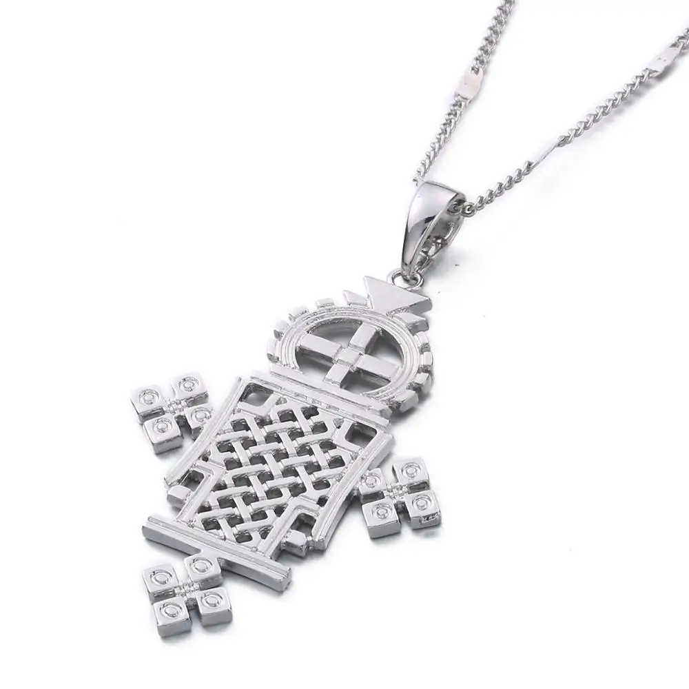 Эфиопское золото цвет крест кулон NecklaceAfrican Eretrian Coptic кресты женские ювелирные