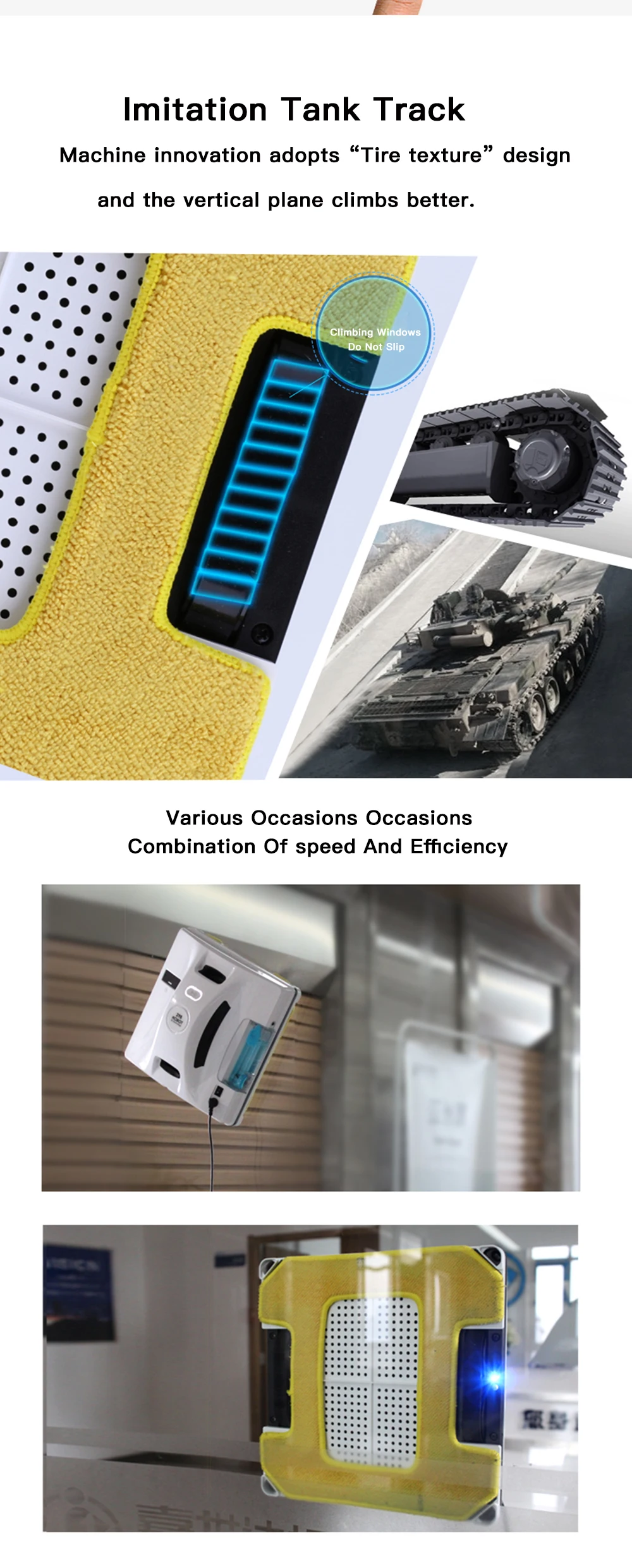 Hobot 298 Window Cleaner Robot Smart Life Windows Cleaner With Water Sprayer Auto Cleaning Smart Phone Control for Home