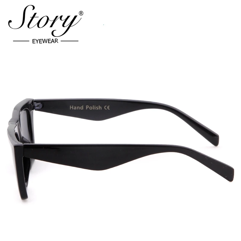 Женские маленькие квадратные солнцезащитные очки STORY роскошные брендовые