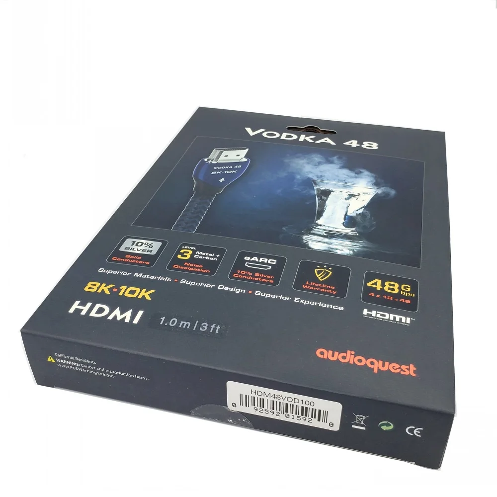 av tv cabo 48 8k-10k 48gbps ultra hd caixa original