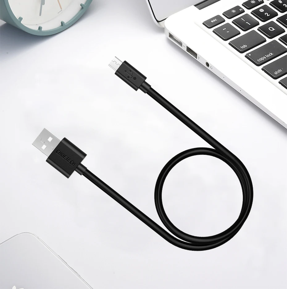 CHOETECH Micro USB кабель 2.4A Быстрый кабель синхронизации данных и зарядки для samsung LG huawei Xiaomi LG Andriod Phone usb кабели для зарядки