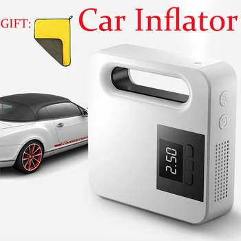 

Car Tire Inflator Air Pump LED light Large Screen Portable digital display mini Car Air Compressor Auto Fast 12V Tyre Inflator