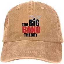 Мужская винтажная Регулируемая Кепка Персонализированная The Big Bang Theory Funny Strapback cap, темно-синяя