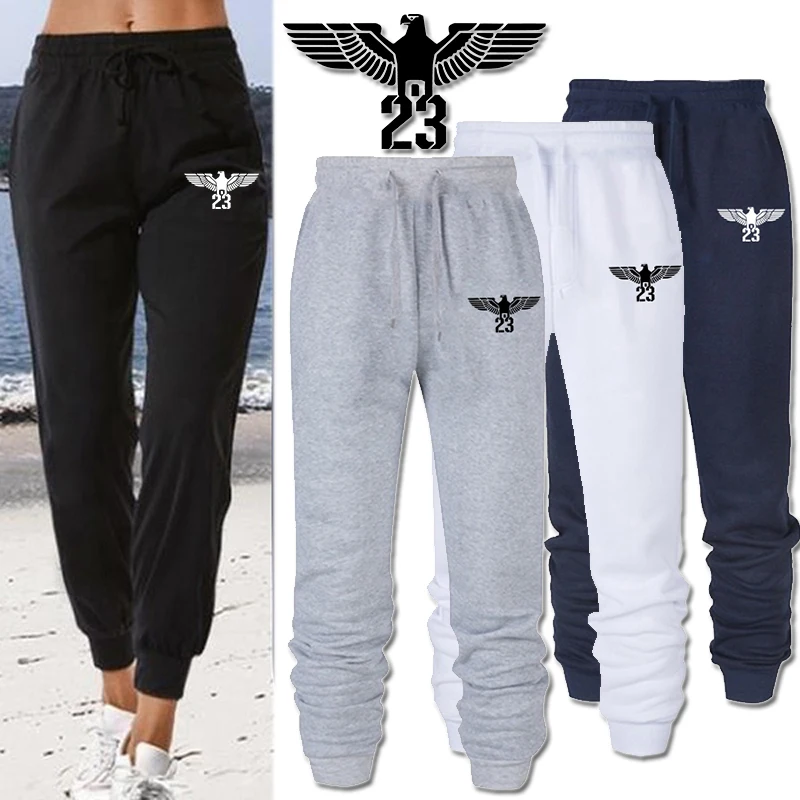 

Womens Sweatpants Fitness Joggers Pants Rammstein Printed Long Trousers Sweatpant