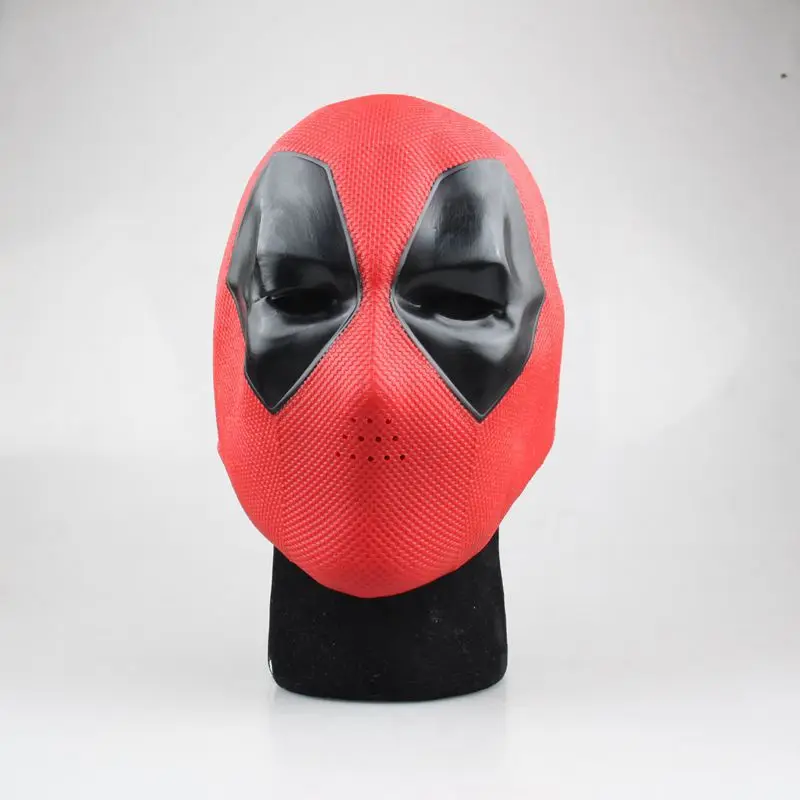 Дэдпул X-men анти-герой Дэдпул шлем головная повязка 1: 1 мягкий Silcone COS Реквизит