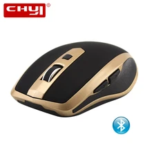 CHYI Wireless Mouse Computer Bluetooth Mouse 1600 DPI Cordless Mouse Ergonomic Optical Mouse For Tablet Laptop PC Mice