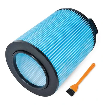 

VF5000 3-Layer Pleated Paper Filter Replacement for Rigid 5-20 Gallon Wet/Dry Vacuums WD1450 WD0970 WD1270 WD09700,Etc