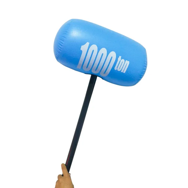 Air Hammer Thousand-ton Hammer Inflatable Toy Inflatable Hammer Blow Up Noise Maker Toys Percussion Toy Beat Toy Hammer Play Toy 6