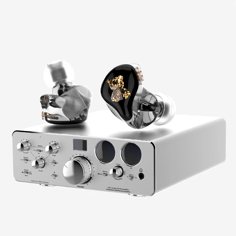 Наушники мониторы TFZ/Tx Bear 3 Hi Fi гарнитура с высоким качеством тройной звук