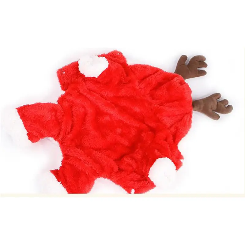Pet Dog Clothes Christmas Costume Cute Cartoon Animal Clothes For Small Dog Cloth Costume Dress Xmas apparel for Kitty Dogs U3