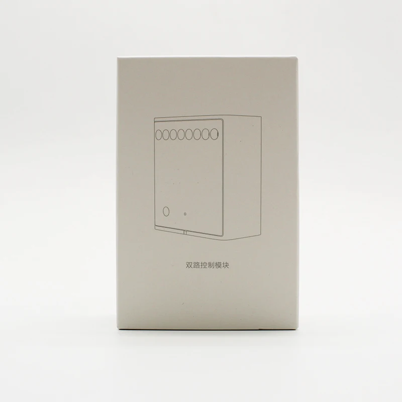 Original Xiaomi Mijia Aqara Wireless Relay Controller Two-way control module 2 channels Work For Mijia APP and Home kit 7