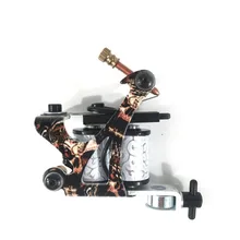 Горячая одна шт Татуировка Вращающаяся ручка гибридная Перманентная тату машинка для макияжа Мощный Тихий мотор поставка новая