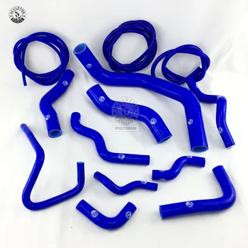 

Silicone Radiator Hose Kit For NISSAN SILVIA 200SX 240SX S13 S14 S15 SR20DET + Vacuum HOSE KIT (10PCS) red/blue/black