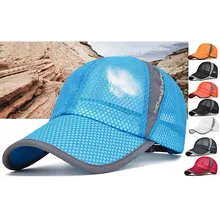 Кепки с сеткой Мужская Унисекс дышащая быстросохнущая сетчатая бейсболка кепка Панамка шляпа мужская Кепка Snapback Повседневная Кепка s# D8