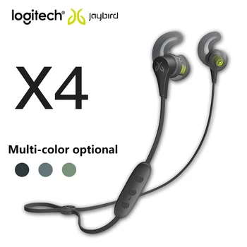 

New Logitech Jaybird X4 Wireless Bluetooth Sport Earphones Play Time 8 hours Waterproof For Sport Fit Music & Calls Mobile