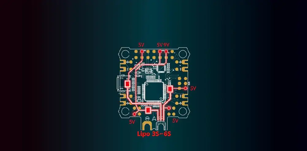 Контроллер полета Speedybee F7 AIO Bluetooth для радиоуправляемого дрона FPV Racing