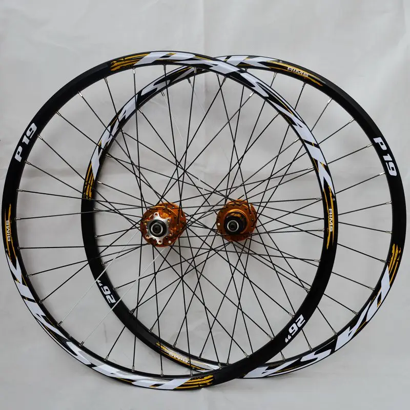 Pasak Mtb Колесная 2" 27,5" 29er дисковый тормоз 32 отверстия Bicicleta Aro 29 герметичный подшипник передний 2 задний 4 двухэтажные диски A/V клапан