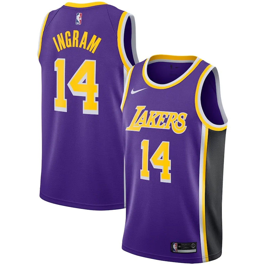 MEN Мужская фиолетовая майка Brandon Ingram - Цвет: MEN