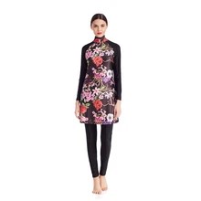 Мусульманский купальник, консервативный купальник, арабский купальник, Женский цельный купальник, Буркини, морской пляж, плавание