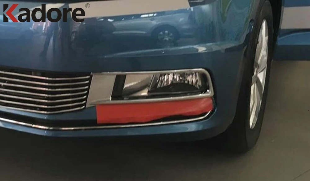Для VW Volkswagen Touran хромированный передний противотуманный светильник, Накладка для автомобиля, аксессуары для внешней отделки