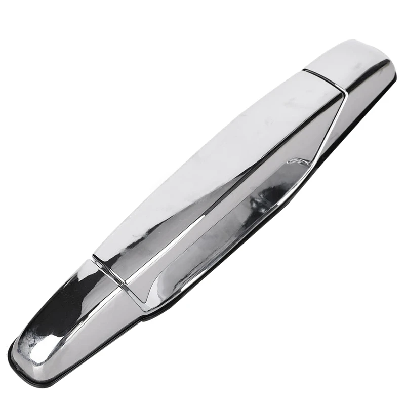 Наружная хромированная дверная ручка задняя для Ca gillac Chevy Avalanche Silverado Suburban Tahoe Gmc Sierra Yukon 22738726 84053450 80547 - Цвет: Left