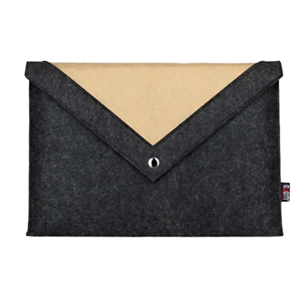 Wool Felt Laptop Computer Case Hand Hold Bag With Hasp Fashion Patchwork Style For 11/13/15 Inch Macbook Pro Air/Pro | Электроника
