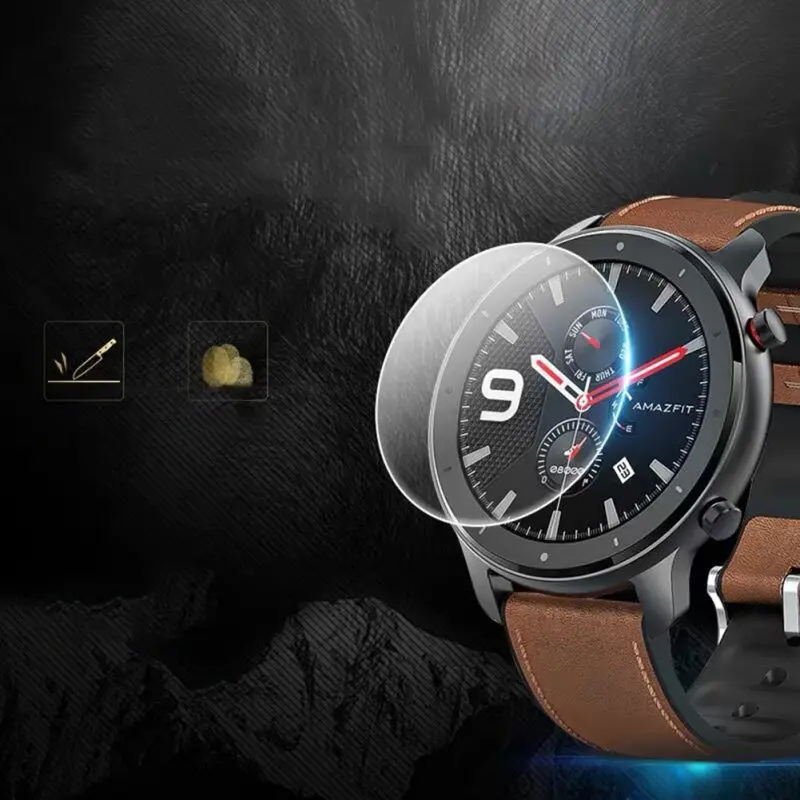 42/47 мм Смарт-часы из закаленного стекла протектор экрана для Huami AMAZFIT GTR 42/47 мм защитный ремешок для браслета